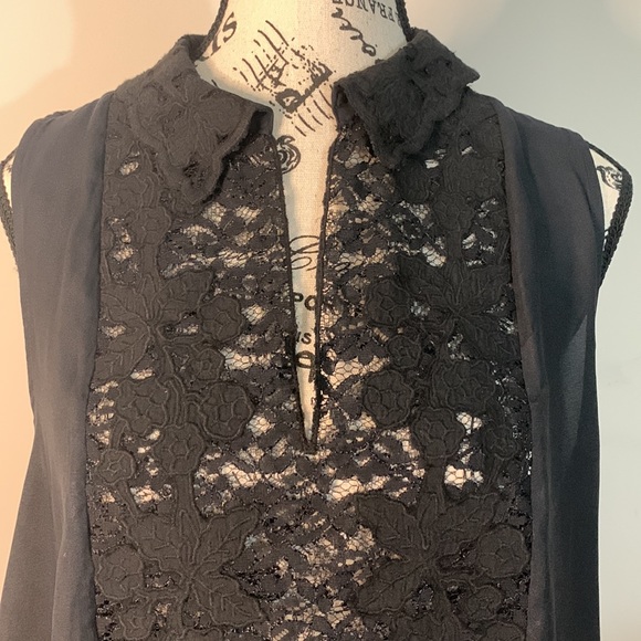 Free People Black Lacey top Size: S/P - Picture 2 of 12
